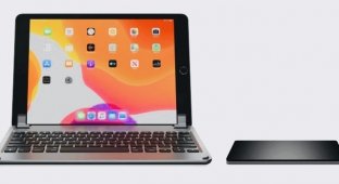 Появилась клавиатура с трекпадом для iPad Pro. Называется Brydge